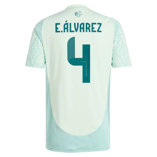 Edson Alvarez #4 Mexiko Auswärtstrikot Copa America 2024