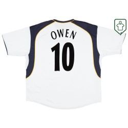 Herren Liverpool 2001/03 Auswärts Retro Shirt Owen #10