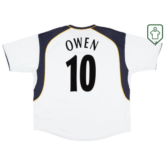 Herren Liverpool 2001/03 Auswärts Retro Shirt Owen #10 Herren Liverpool 2001/03 Auswärts Retro Shirt Owen #10