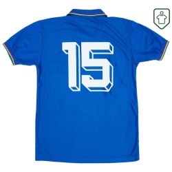 Männer Italien 1986/91 Heim Retro Shirt #15