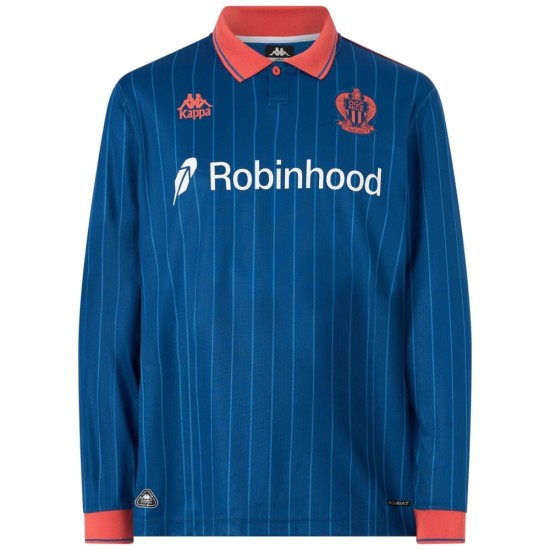 Damen OGC Nizza 2025/26 Drittes Trikot Langarm