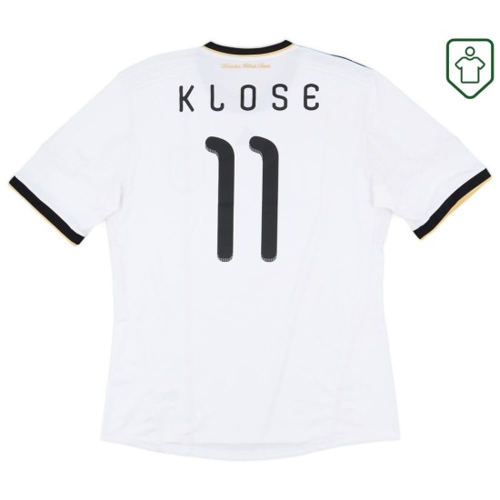 Männer Deutschland 2010/11 Heim Retro Shirt Klose #11 Männer Deutschland 2010/11 Heim Retro Shirt Klose #11